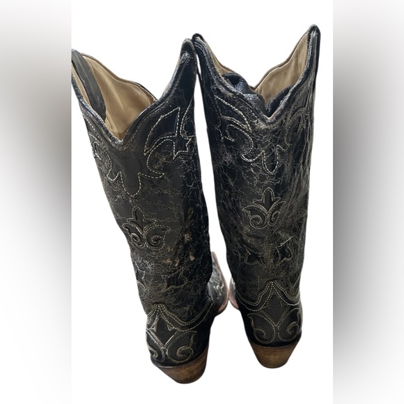 Corral distressed cowboy bootss size 7 US B7 - Picture 5 of 9